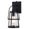 Vaxcel Portage Light Black Dusk to Dawn Outdoor Wall Lantern Clear Glass T0640 - alternate 6